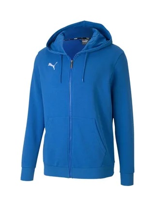 Sweat Zippé Bleu Homme Puma Teamgoal 1