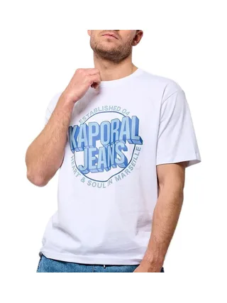 T-Shirt Blanc Homme Kaporal TYLER 1