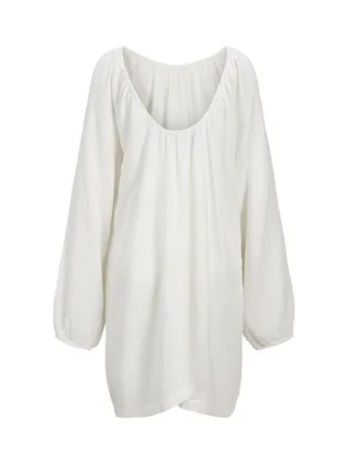 Robe Blanche Femme JJXX Muslin 4
