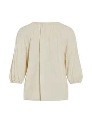 Blouse Beige Femme Vila Giulia 2