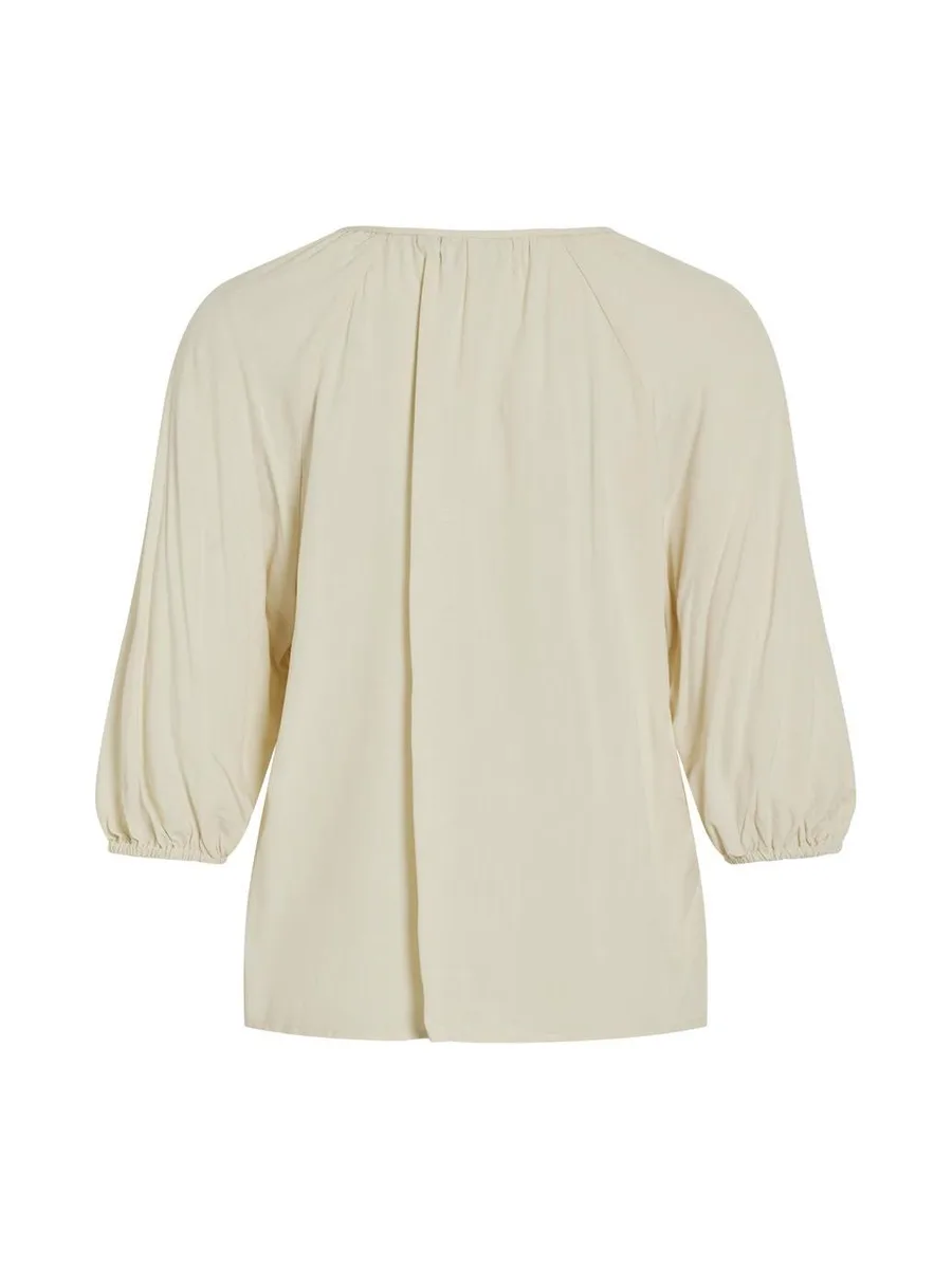 Blouse Beige Femme Vila Giulia 3