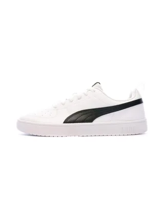 Baskets Blanches/Noir Homme Puma Rickie 1