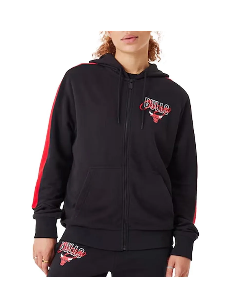 Sweat Noir/Rouge Mixte New Era Script 1