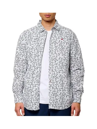 Chemise Blanches à fleurs Homme Kaporal BRADYE25 1
