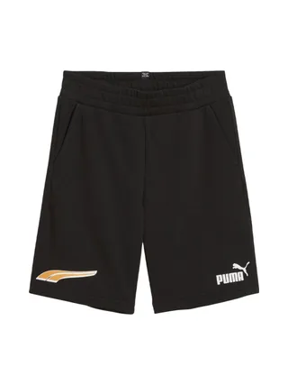 Short Noir Garçon Puma Ess+ Mid 1