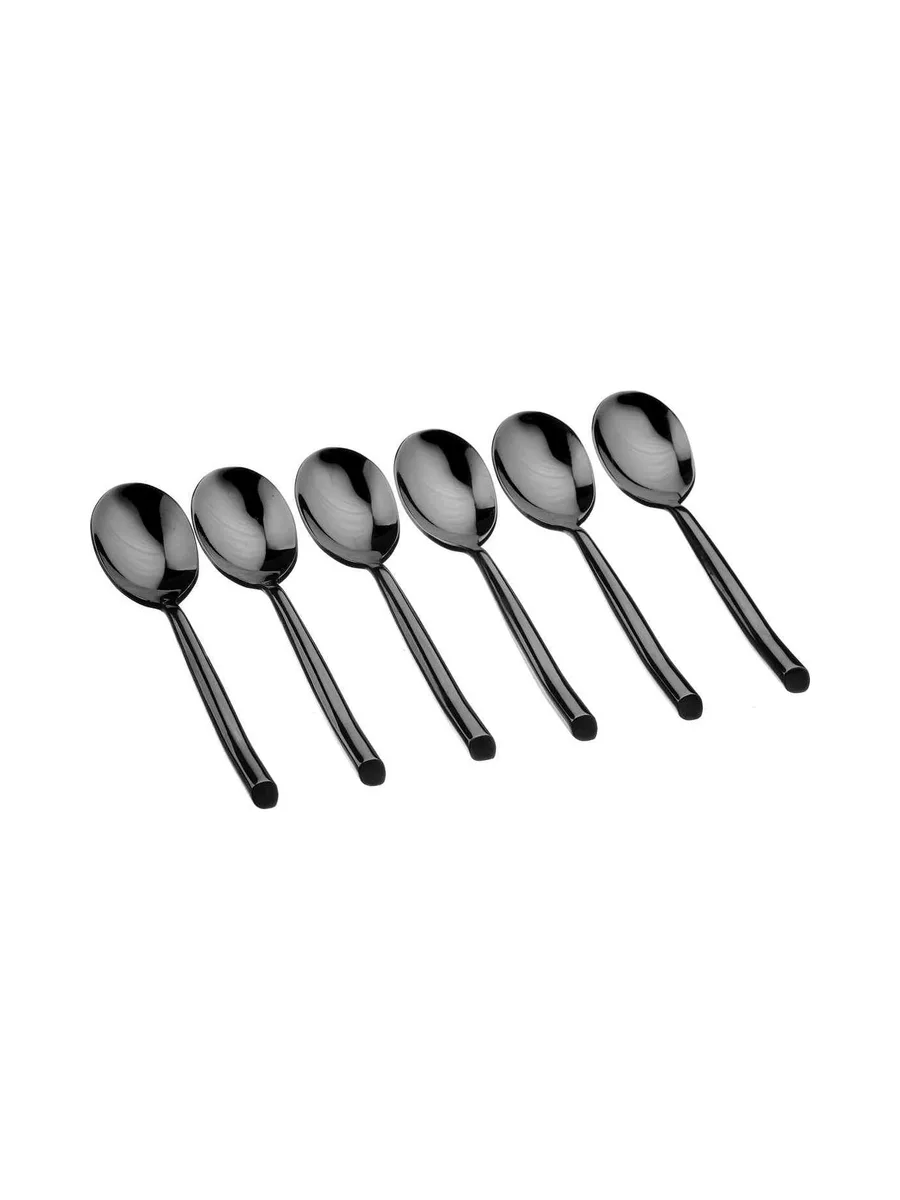 Coffret 6 petites cuillères KNUT - Black 17