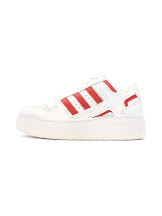 Baskets Blanches/Rouges Femme Adidas Forum Xlg 1