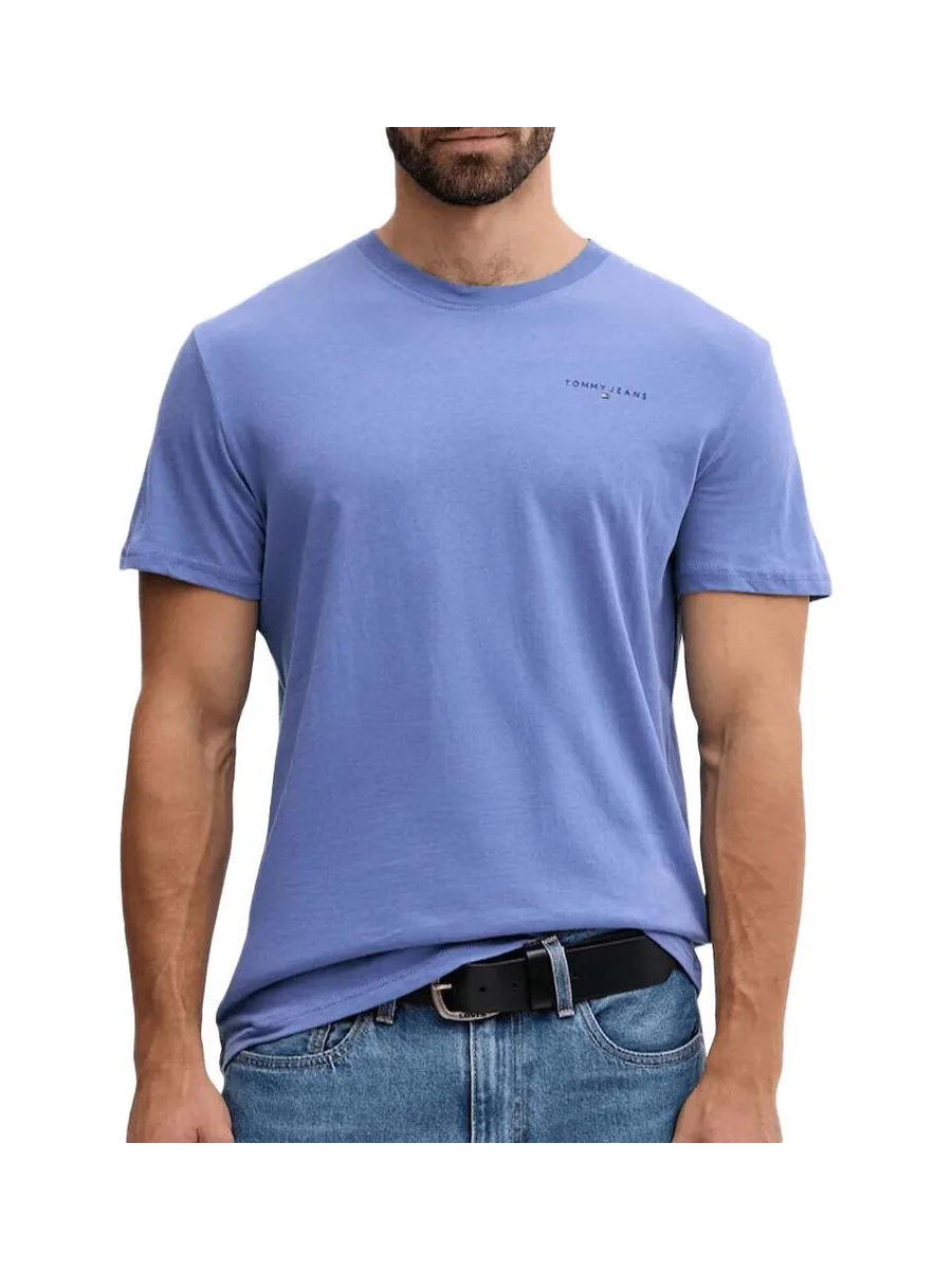 T-shirt Bleu Homme Tommy Hilfiger Tjm Slim 1