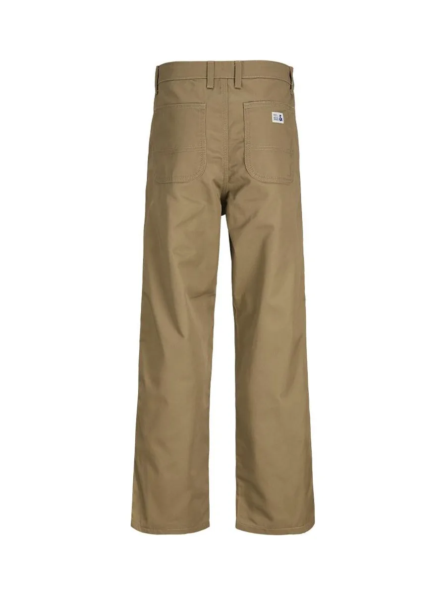 Pantalon Loose Beige Garçon Jack & Jones Clean 5