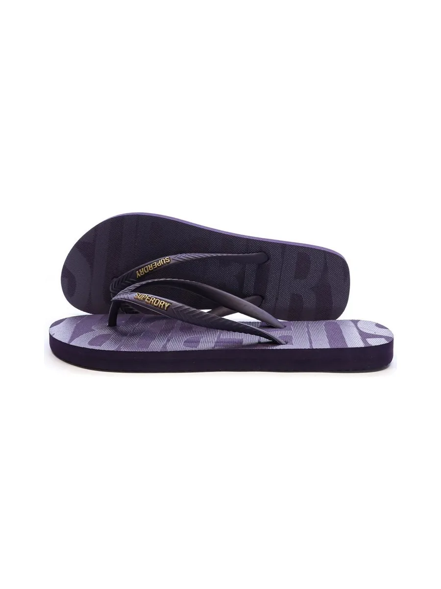 Tongs Violet Superdry Essental Flip Flop 2