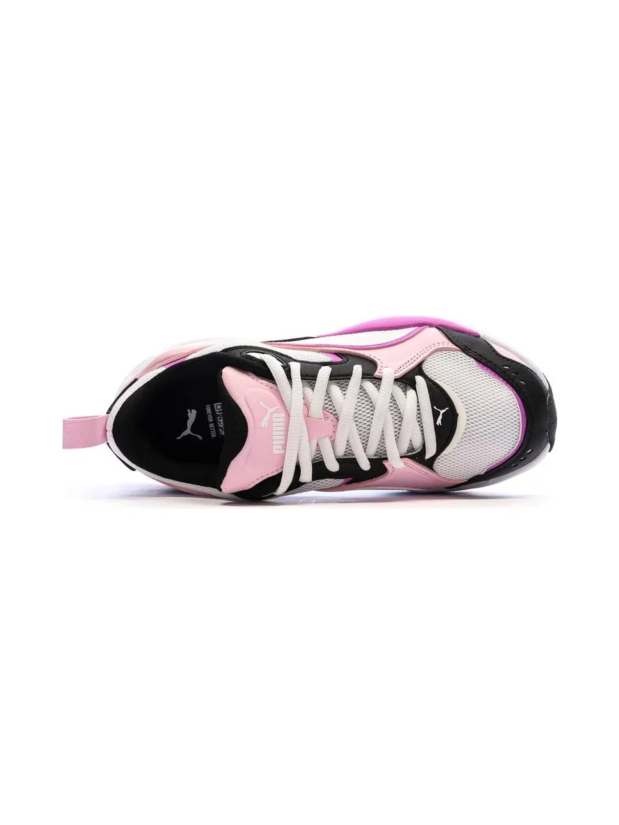 Baskets Blanches/Noires/Roses Femme Puma X-ray 4 5