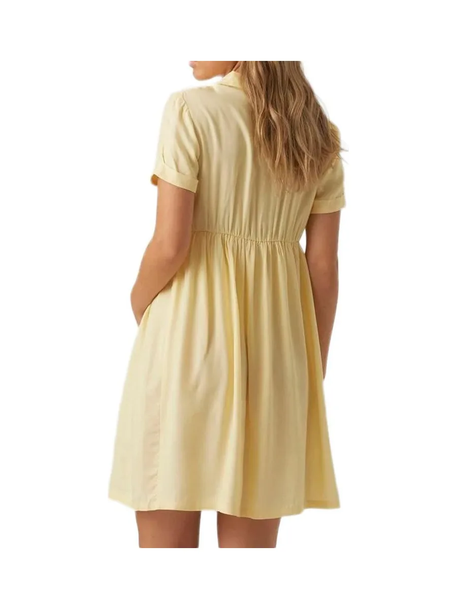 Robe Jaune Femme Mamalicious Lia 3