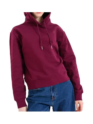 Sweat Bordeaux Femme Calvin Klein Jeans Archive LV047C224G 1