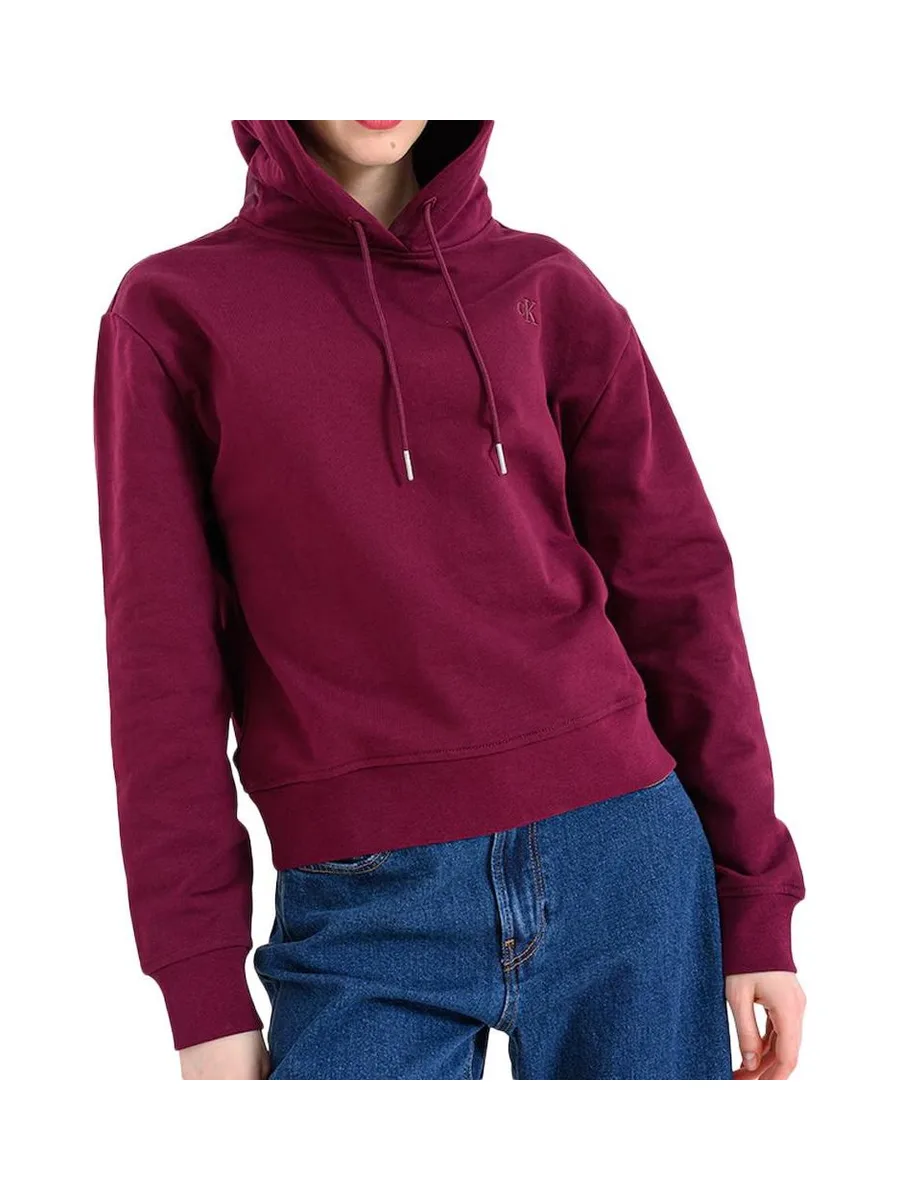 Sweat Bordeaux Femme Calvin Klein Jeans Archive LV047C224G 1