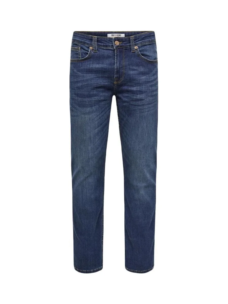 Jean Bleu foncé Homme Only & Sons weft 4