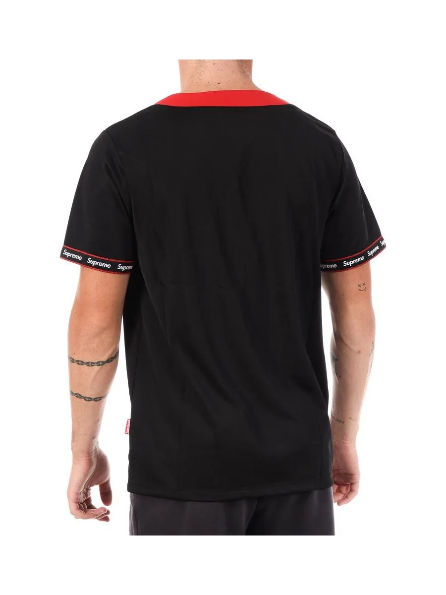 Chemise Noire/Rouge Homme Supreme Grip Banjy 3