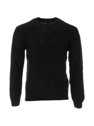 Pull Noir Homme Paname Brothers Irlandais 1