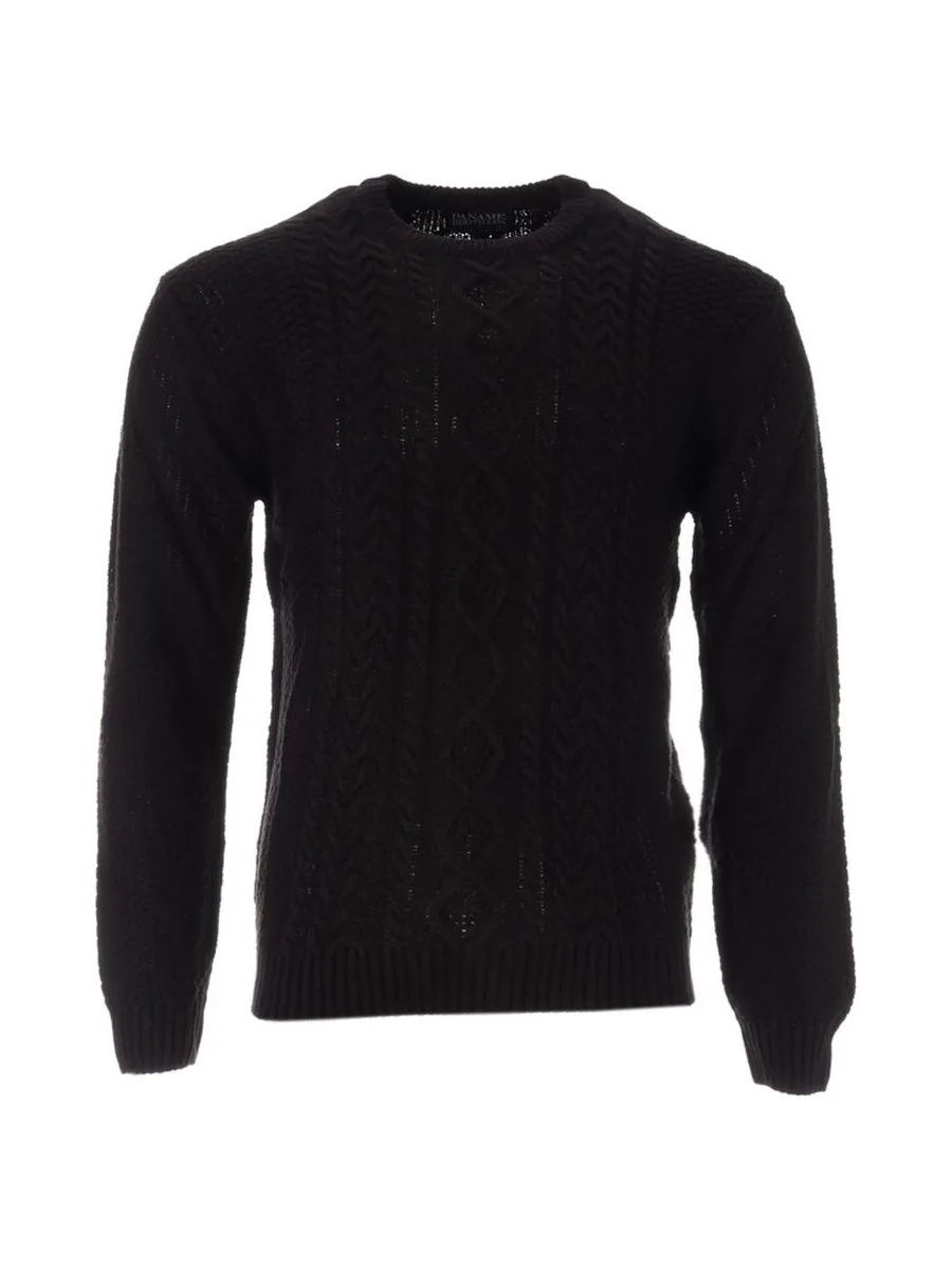 Pull Noir Homme Paname Brothers Irlandais 2