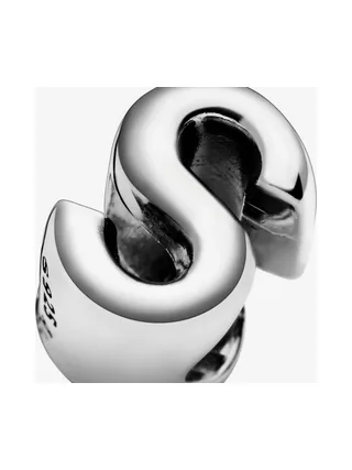 Pandora - Charm Lettre S en argent 4