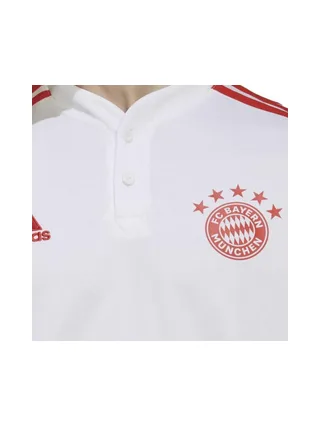 Bayern Munich Polo Blanc Homme Adidas 2022/23 3