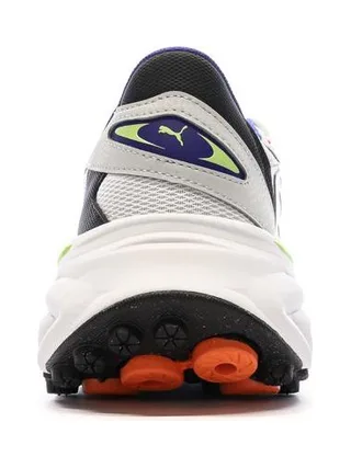 Baskets Blanches/Bleu/Orange Homme Puma Spirex 3