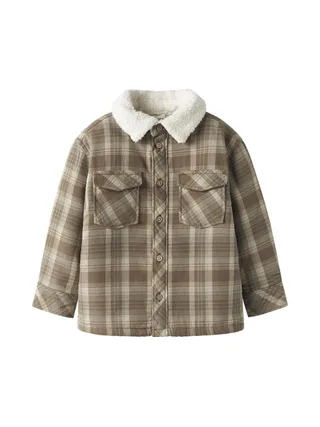 Chemise Beige/Taupe Garçon Name It Tavor 1
