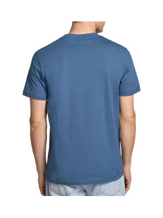 T-shirt Bleu Homme Calvin Klein Jeans Shadow J30J325649 2