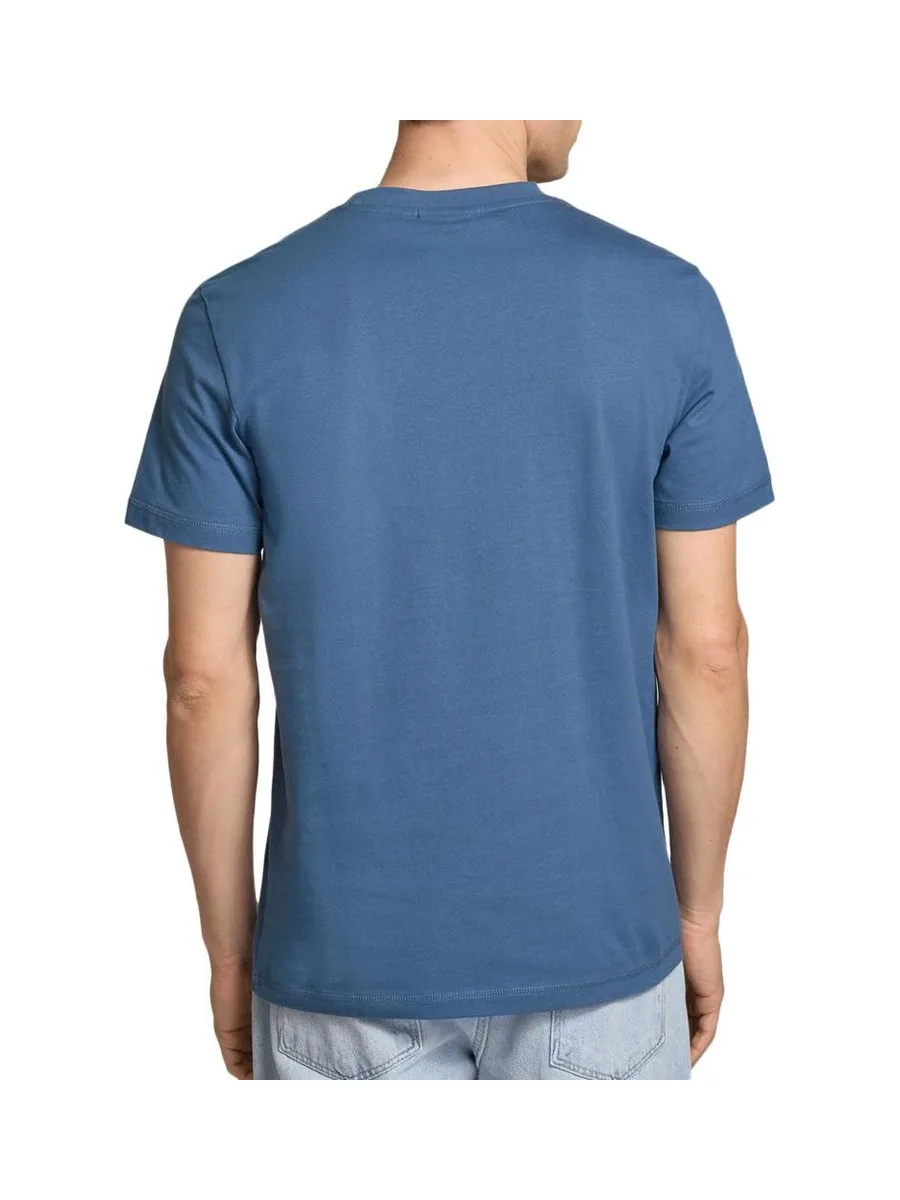 T-shirt Bleu Homme Calvin Klein Jeans Shadow J30J325649 3