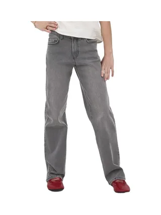 Jean Loose Gris Fille Kids ONLY Kogblairs 1