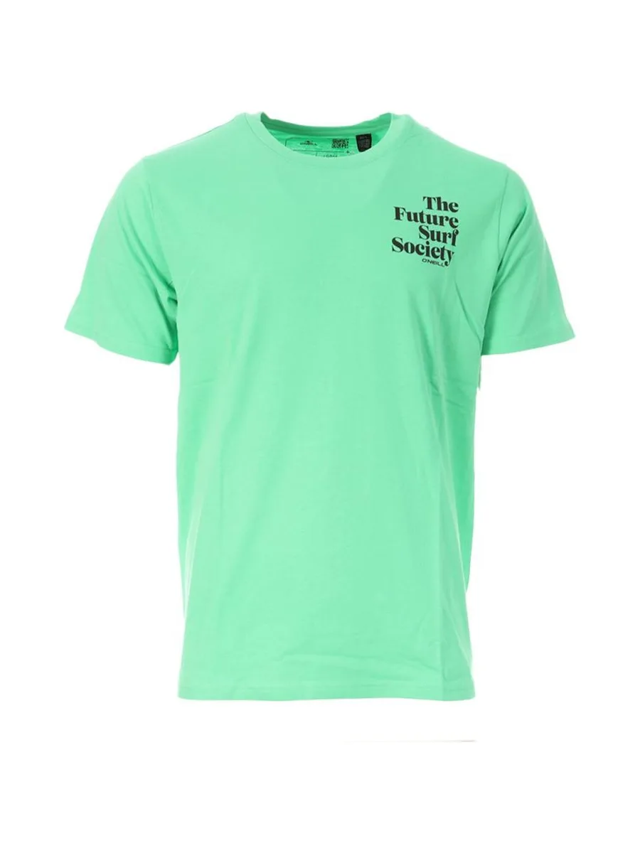 T-Shirt Vert Homme O'Neill Future Surf Society 2