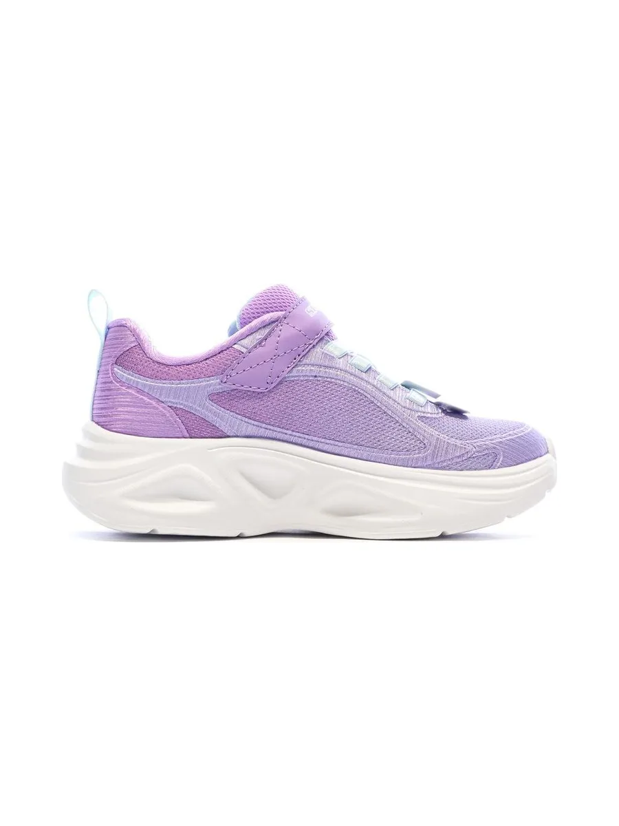 Baskets Mauves Clairs Fille Skechers Sola Glow 3