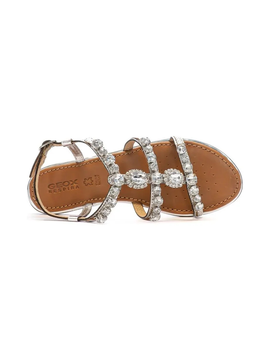 Sandales Argenté Femme Geox Sozy Plus 5