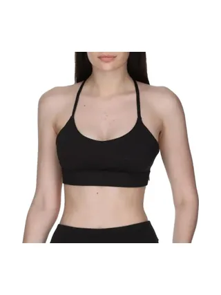 Brassière Noir Femme Soul Studio Yoga Basic 1