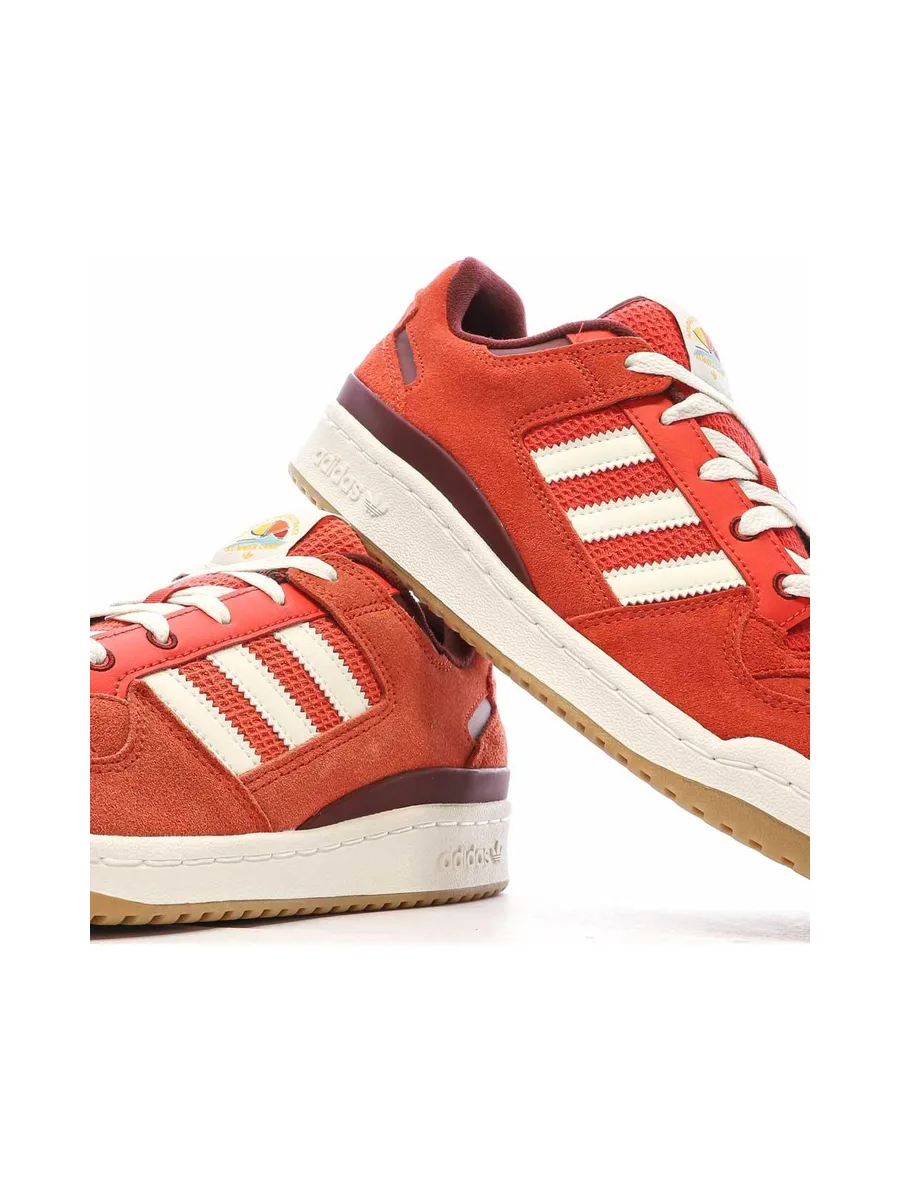Baskets Rouges Homme Adidas Forum 8