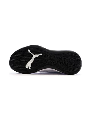 Chaussures de Basketball Grises/Blanches Homme Puma Court Pro 5