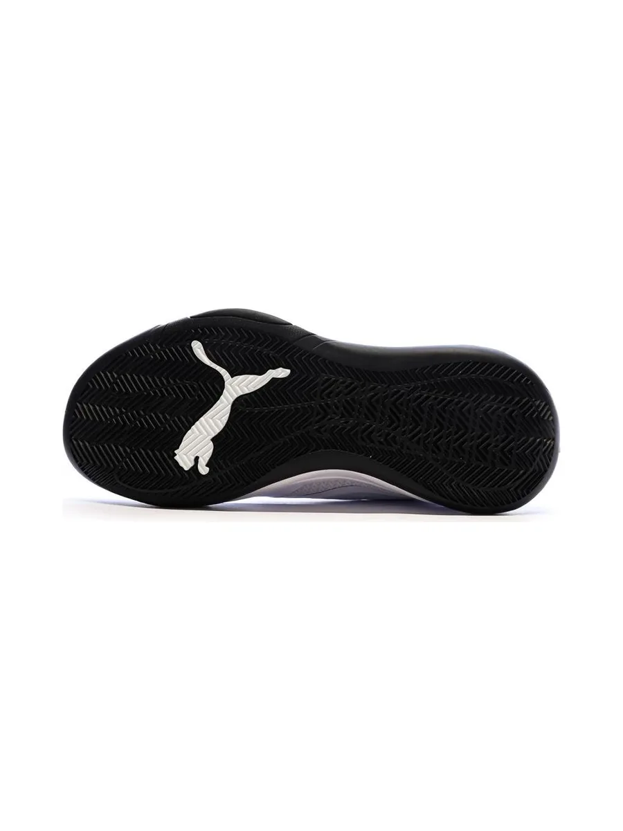 Chaussures de Basketball Grises/Blanches Homme Puma Court Pro 6