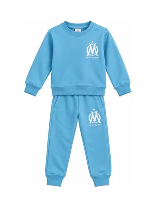 Ensemble de Survêtement Bleu Ciel Garçon Olympique de Marseille 1