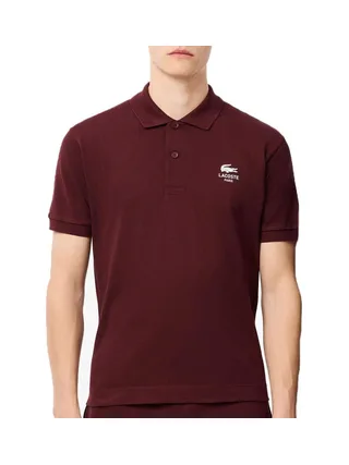 Polo Bordeaux Mixte Lacoste Bord-cotes 1