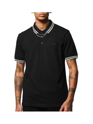 Polo Noir Homme Kaporal JAROD 1