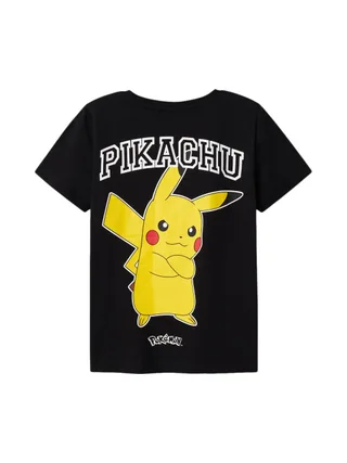 T-shirt Noir Garçon Name it Pokemon Dex 2