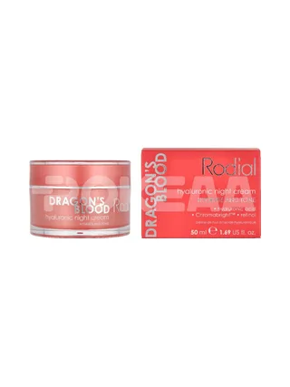 Rodial Dragon's Blood Hyaluronic Night Cream 50ml - Hydrate And Tone 1