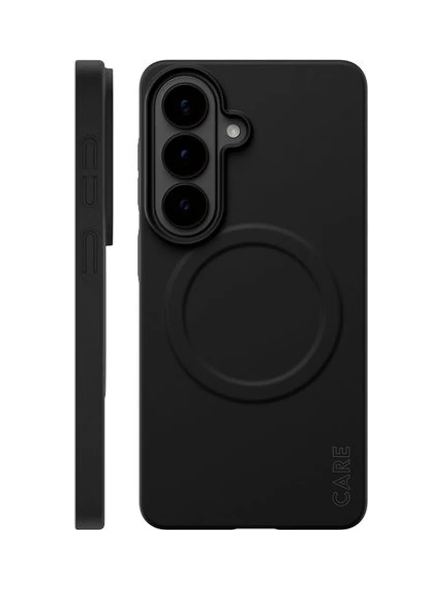 PanzerGlass CARE™ by ® SL1M Case Black w. Qi Samsung Galaxy S26 mobile phone case 1