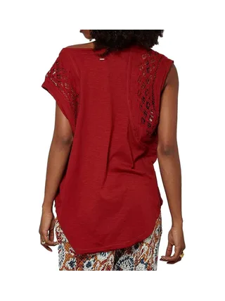 T-shirt Rouge Femme Kaporal SOLEX 2