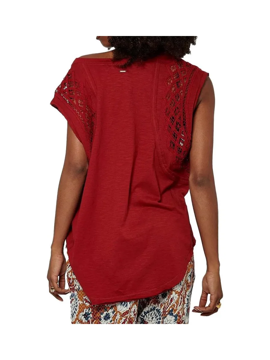 T-shirt Rouge Femme Kaporal SOLEX 3