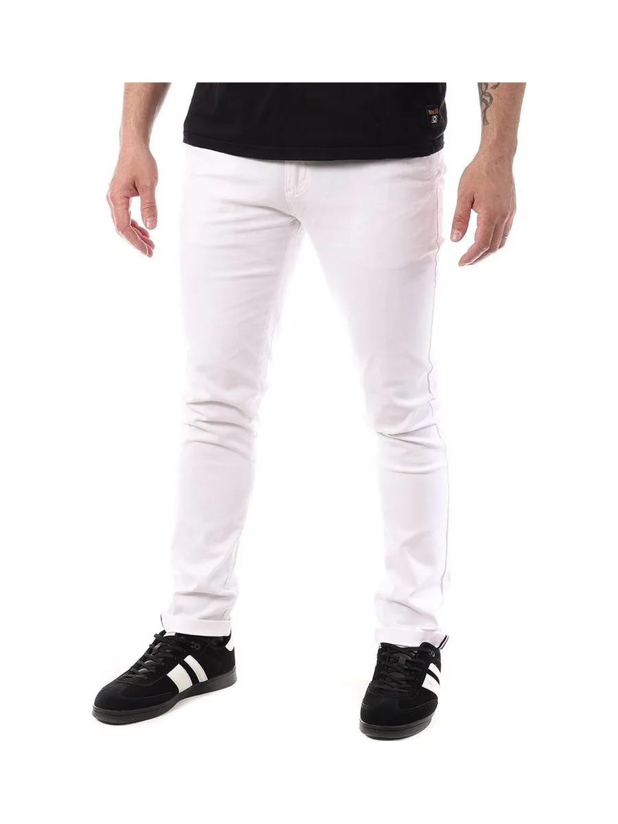 Pantalon Chino Blanc Homme La Maison Blaggio TOSCANE 2