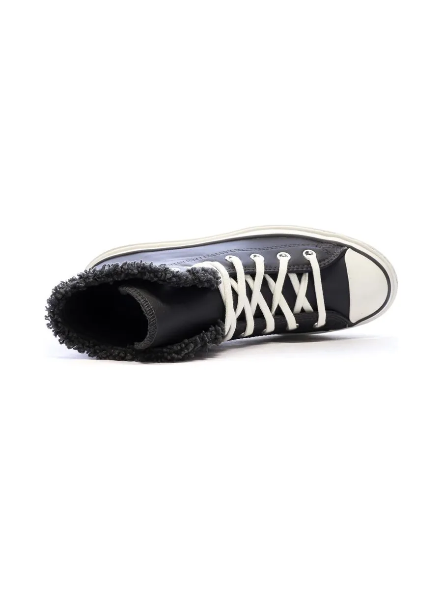 Baskets Noires Femme Converse Chuck Taylor All Star Lugged 5