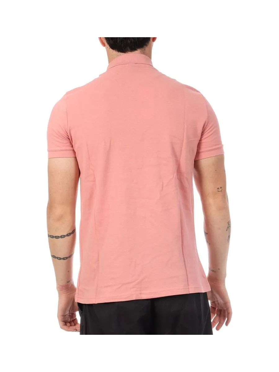 Polo Rose Homme Le Coq Sportif Rosette 3
