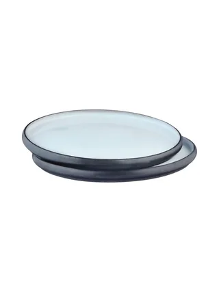Plateau de service GOURMET Ø33cm - 2 pièces - Onyx 3