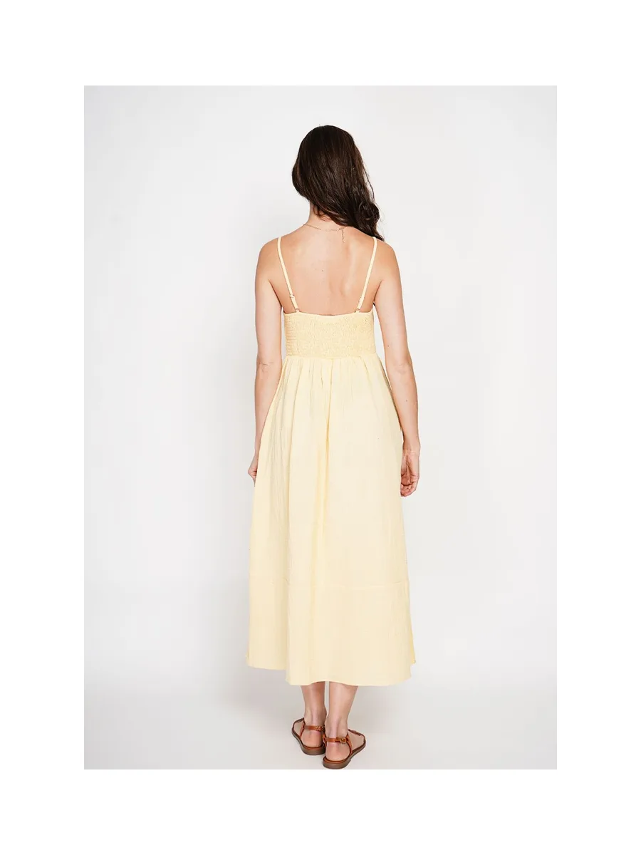 Robe Longue d'Été à Bretelles réglable 11