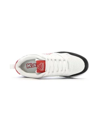 Baskets Blanches/Noires/Rouges Garçon Kappa Manis 4